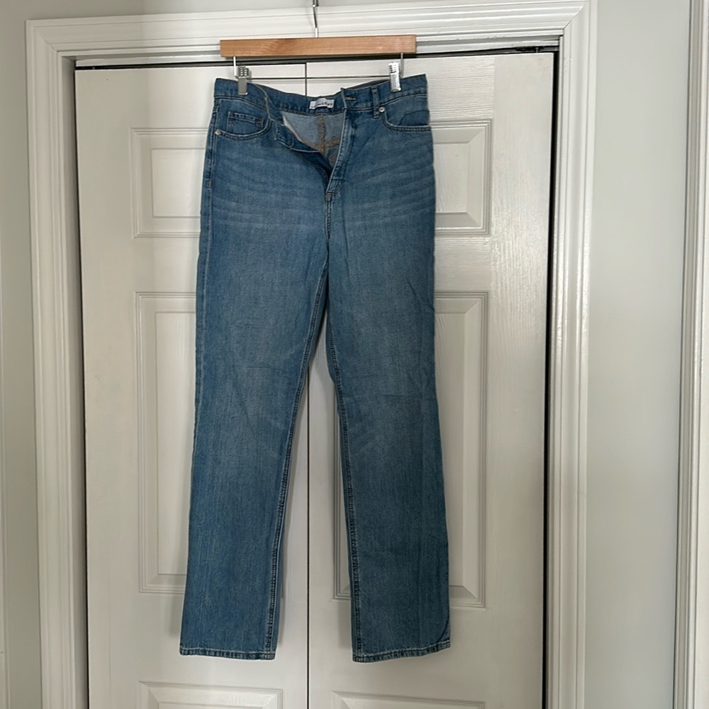 LOFT relaxed fit straight Jean